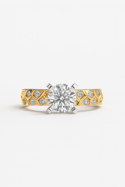 Enchanted Vine Diamond Ring