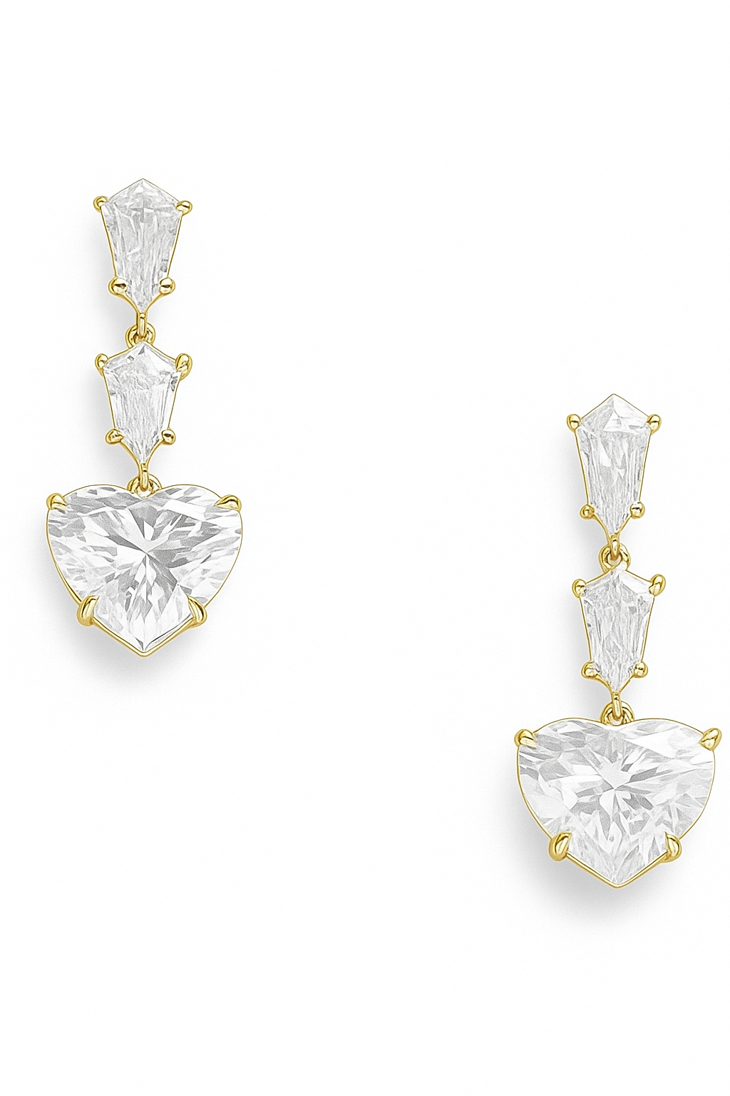 Golden Romance Earrings