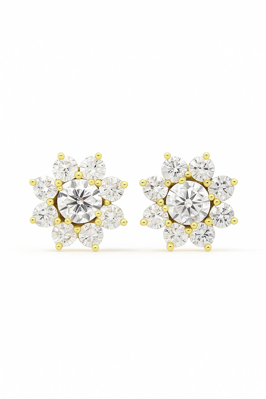 Blooming Radiance Diamond Studs