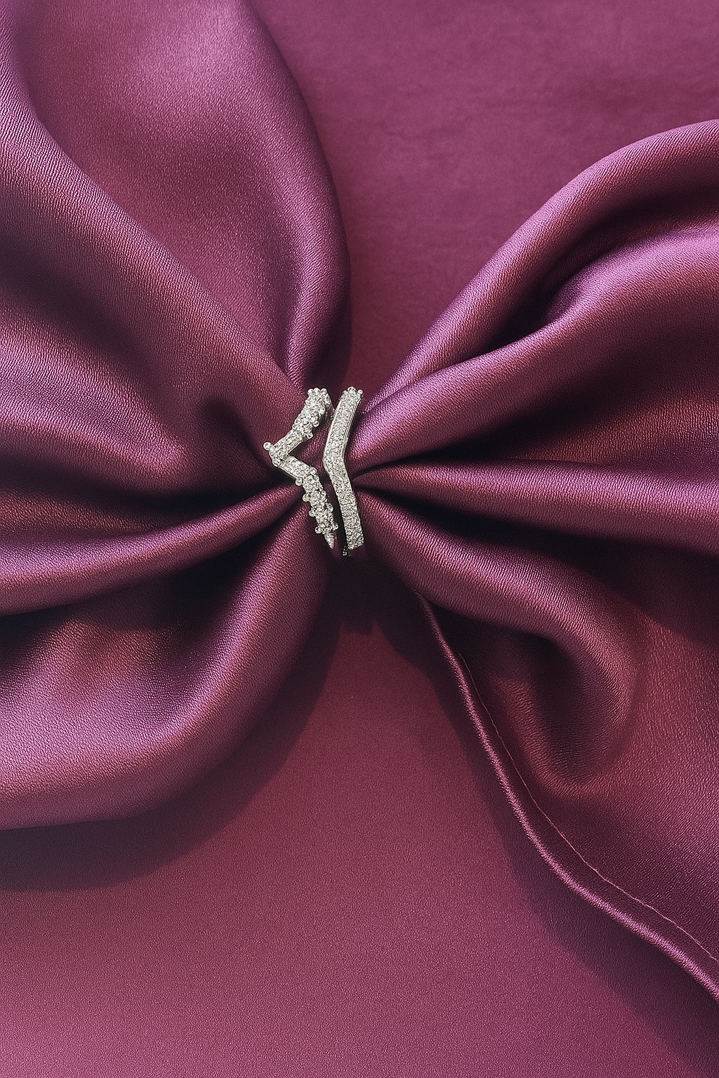 Celestia Curve Diamond Ring