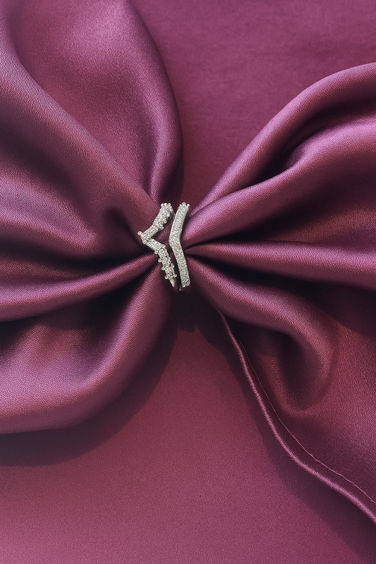 Celestia Curve Diamond Ring
