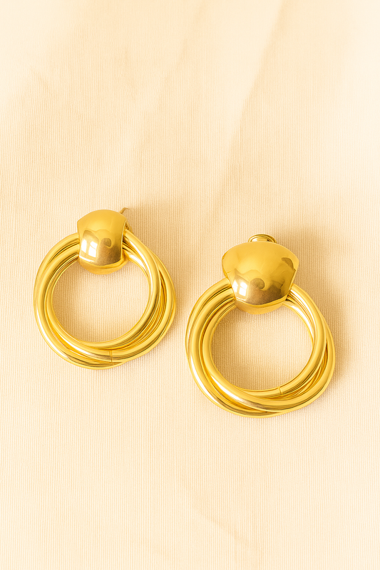 Polished Grace Hoops