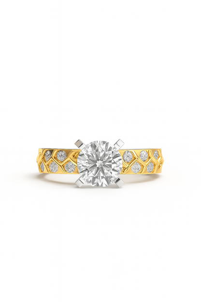 Enchanted Vine Diamond Ring