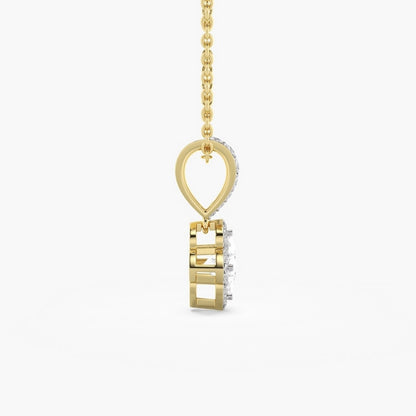 Fleur Radiance Diamond Pendant