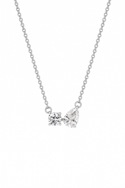 Dual Brilliance Diamond Pendant