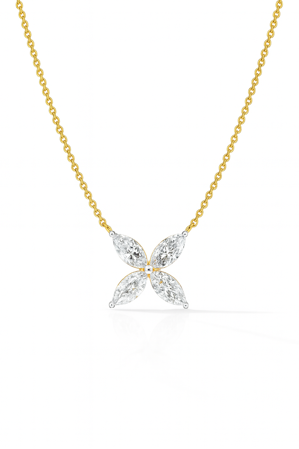 Celestial Marquise Bloom Necklace