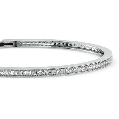 Celestia Sleek Diamond Bangle