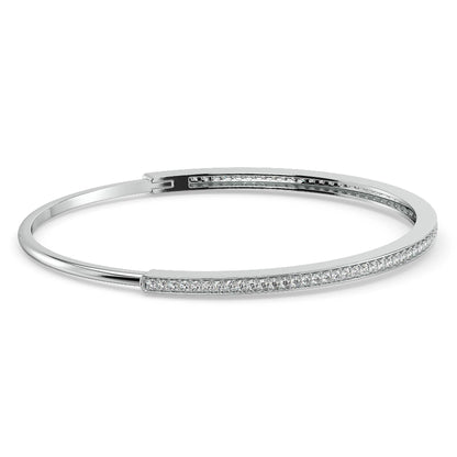 Celestia Sleek Diamond Bangle