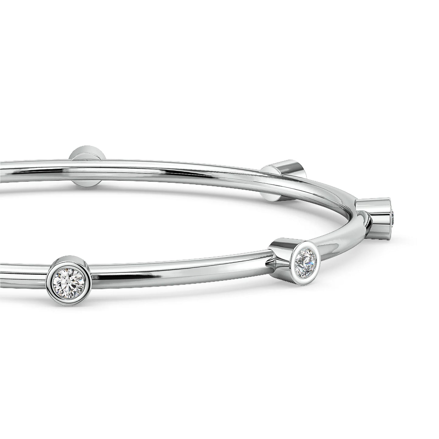 Clarette Bezel Bangle