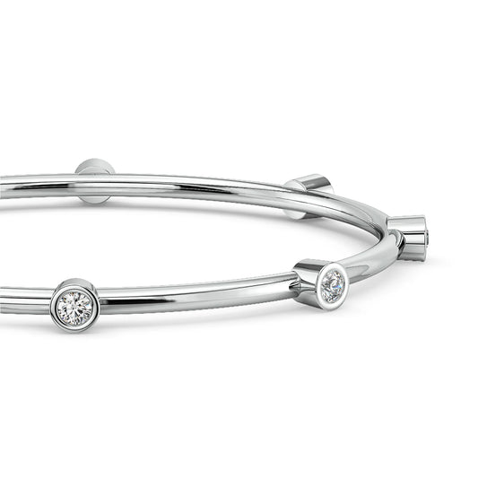 Clarette Bezel Bangle