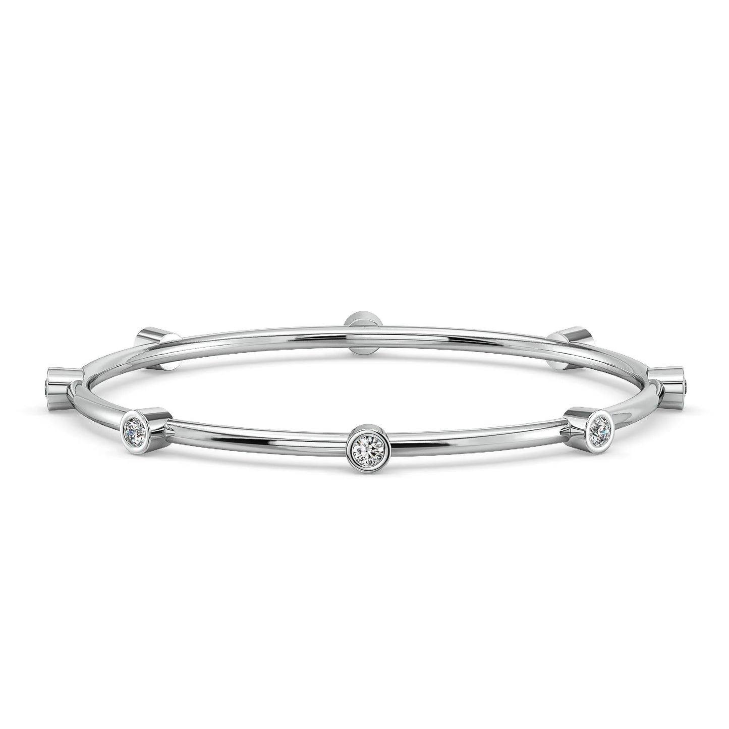 Clarette Bezel Bangle