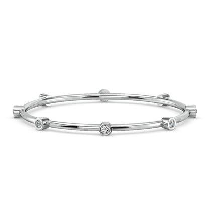 Clarette Bezel Bangle
