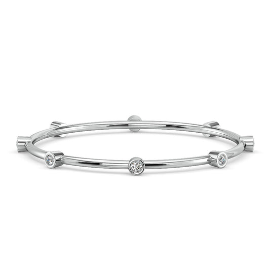 Clarette Bezel Bangle