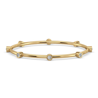 Clarette Bezel Bangle