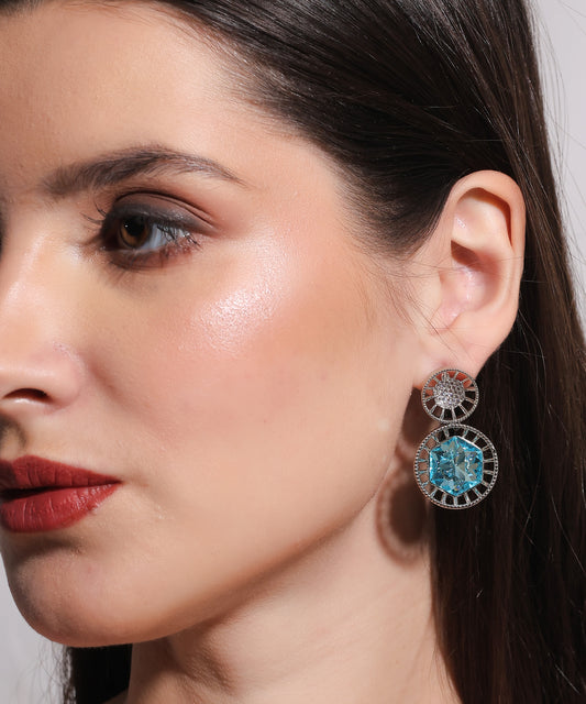 Azure Radiance Earrings