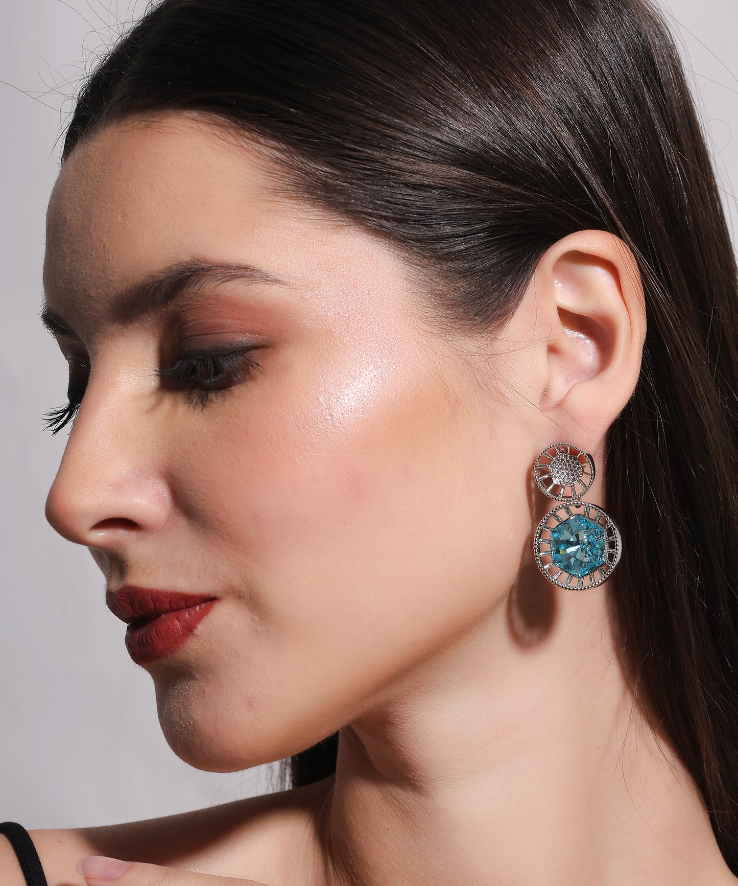 Azure Radiance Earrings