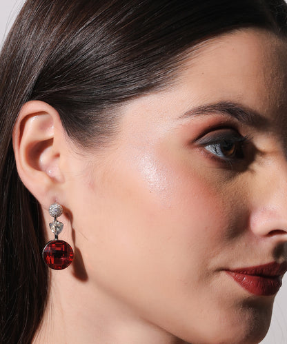 Claret Elegance Earrings