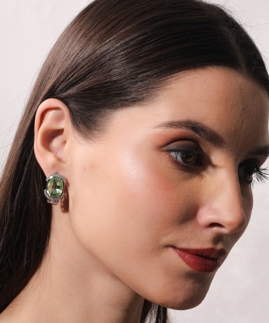 Olive Radiance Stud