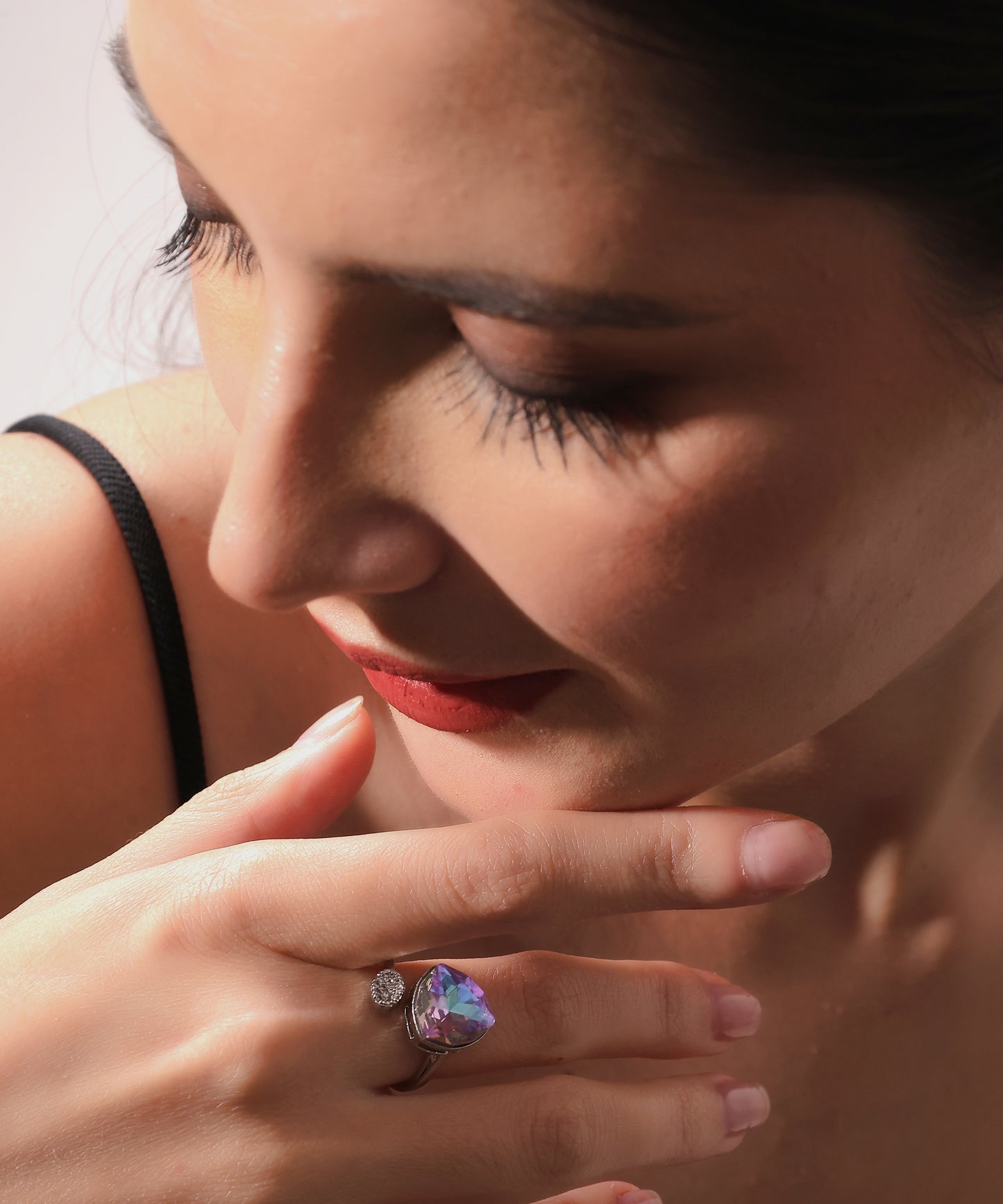 Lavender Elegance Ring