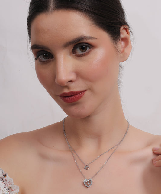 Radiance of Love Layered Pendant