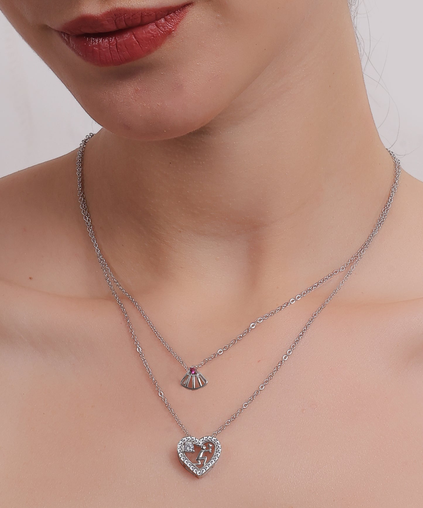 Radiance of Love Layered Pendant