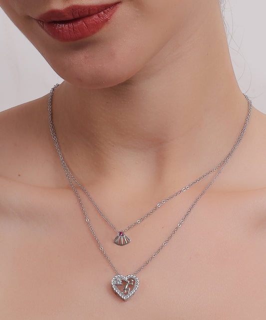 Radiance of Love Layered Pendant