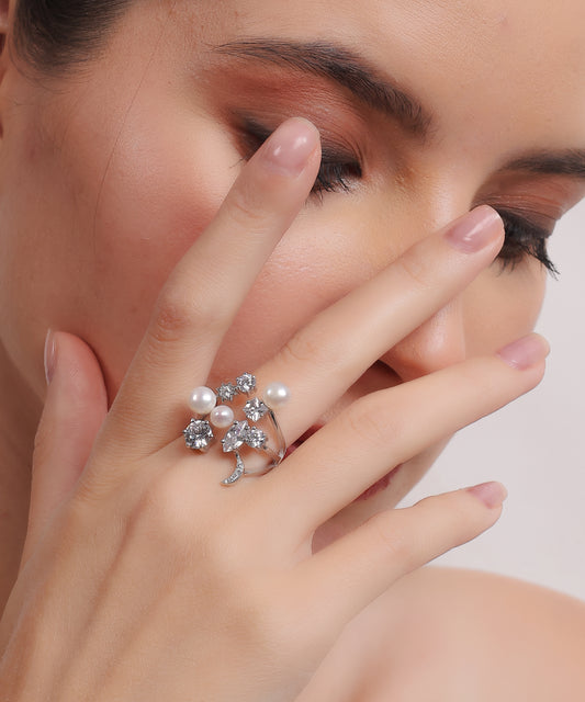 Stellar Bloom Ring