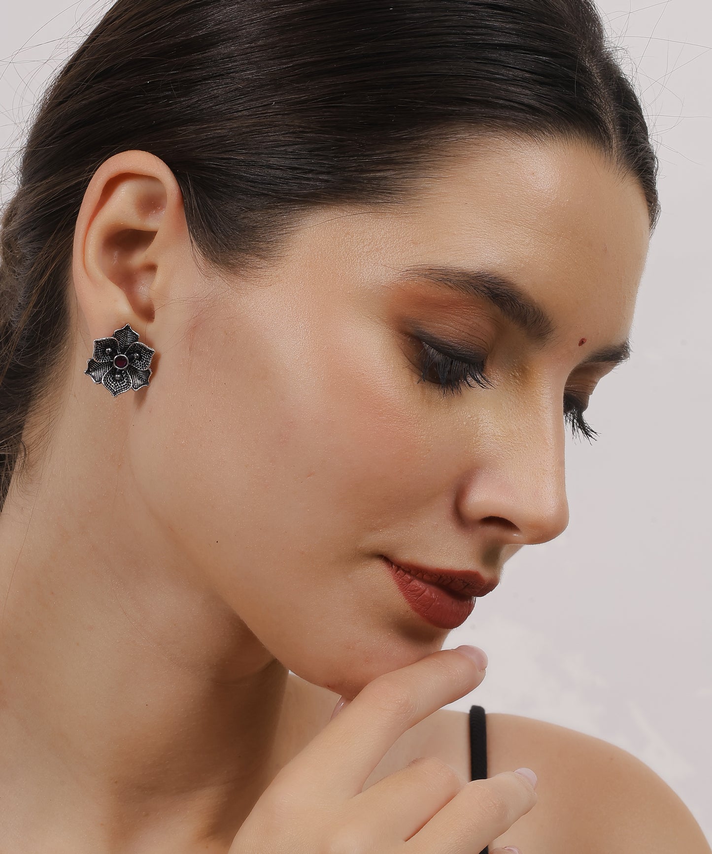 Dusky Petals Studs