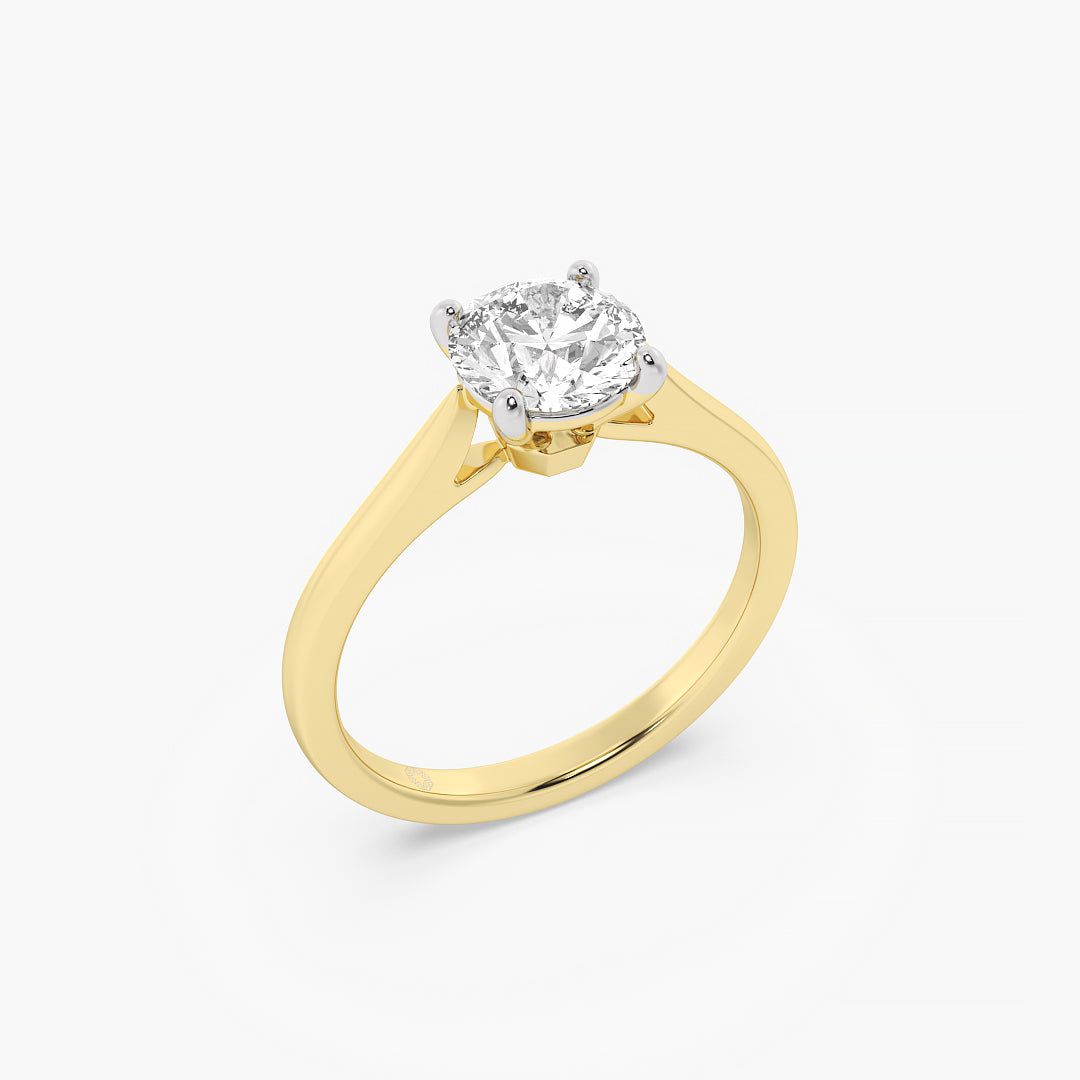 Timeless Radiance Solitaire Ring