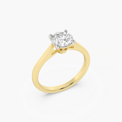 Timeless Radiance Solitaire Ring