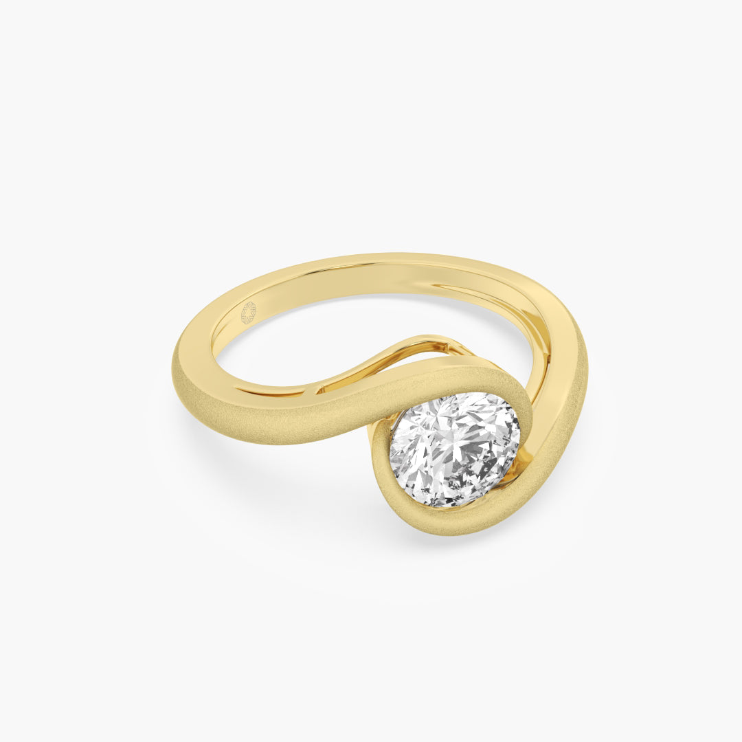 Eternal Embrace Solitaire Ring.