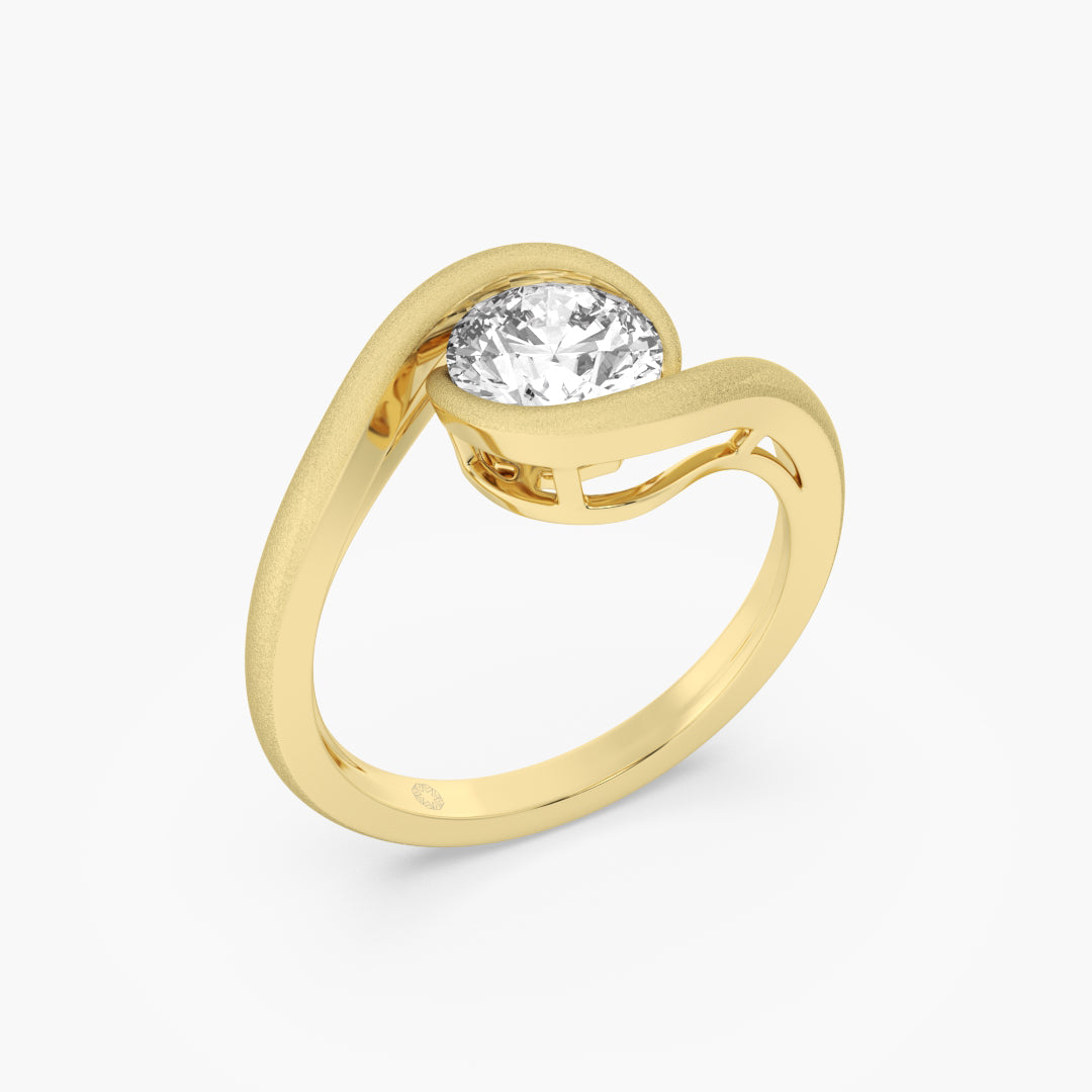 Eternal Embrace Solitaire Ring.