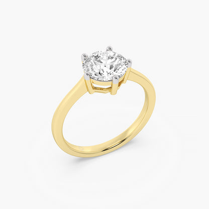 Classic Harmony Solitaire Ring