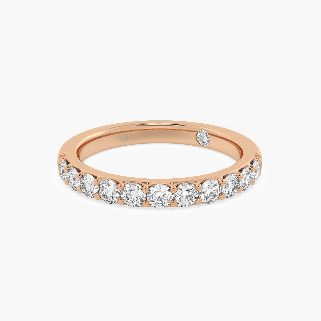 Rose Radiance Diamond Band