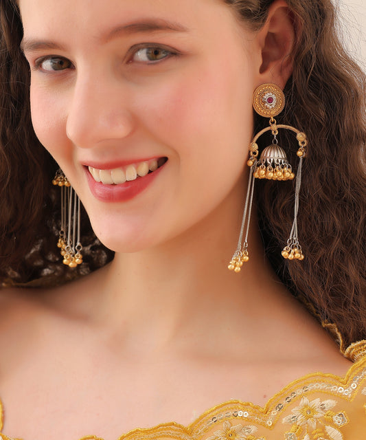 Kashmiri Noor Jhumkas