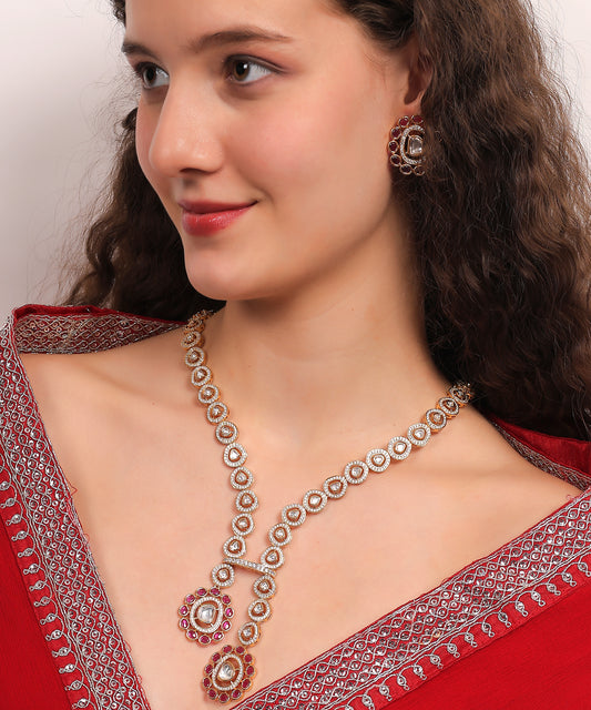 Regal Kundan Polki Set