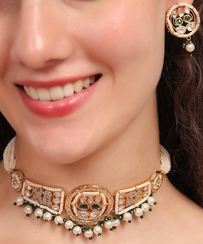 Kundan Pearl Heritage Set