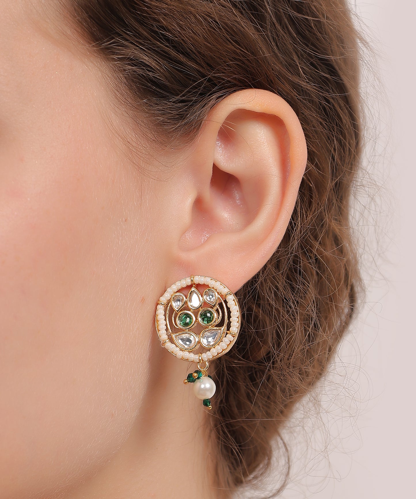 Kundan Pearl Heritage Set