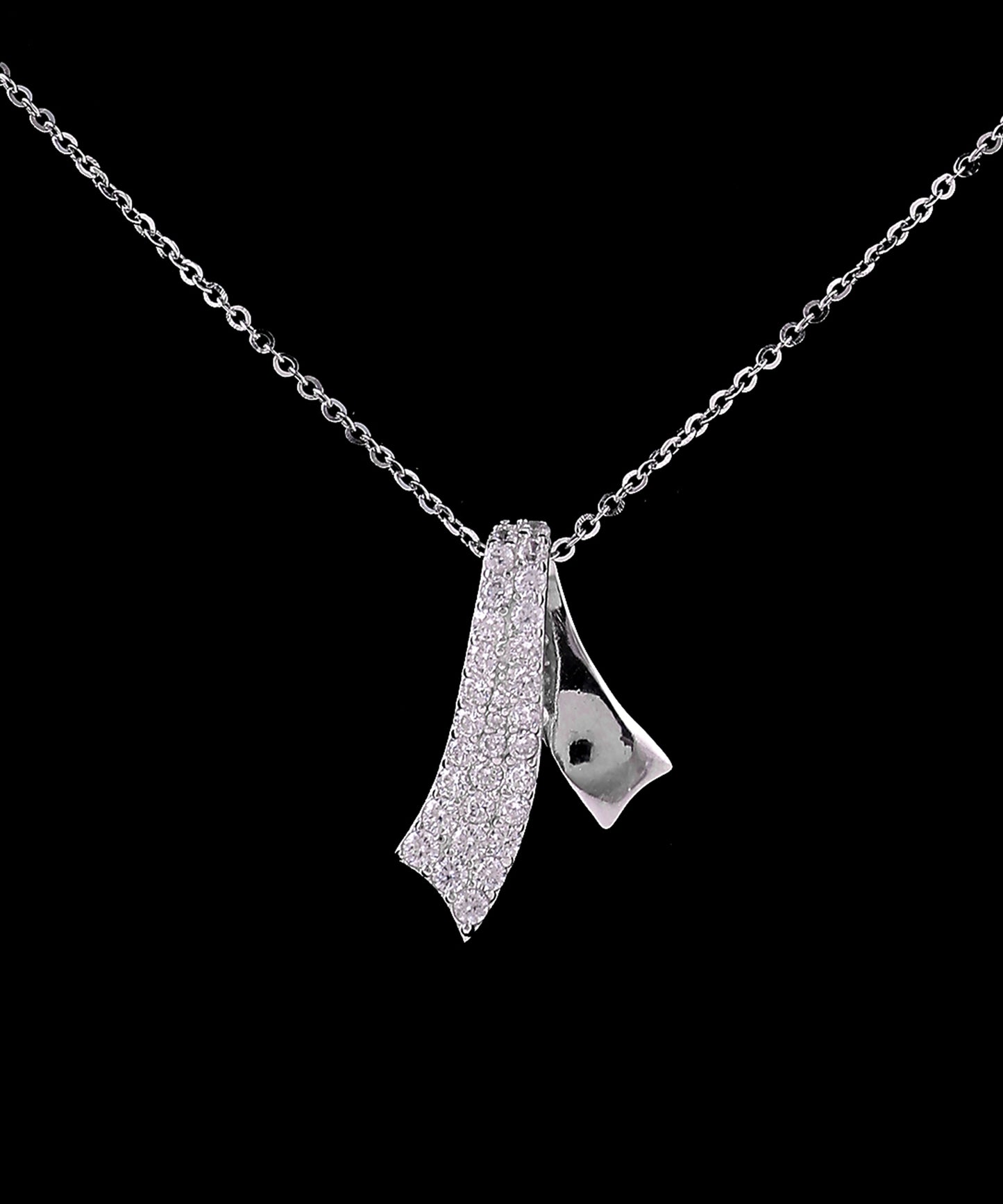 Sparkling Bow Pendant