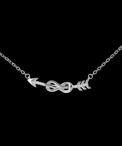 Infinity Arrow Pendant