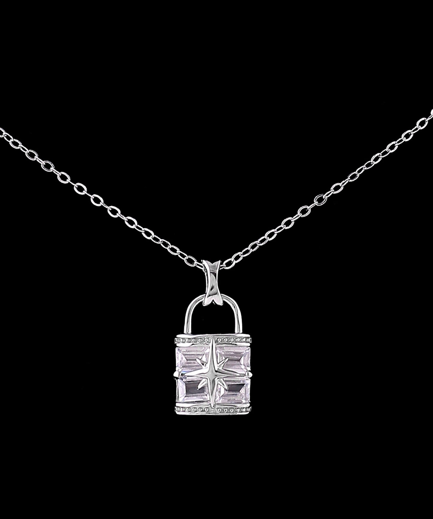 Radiant Star Lock Pendant