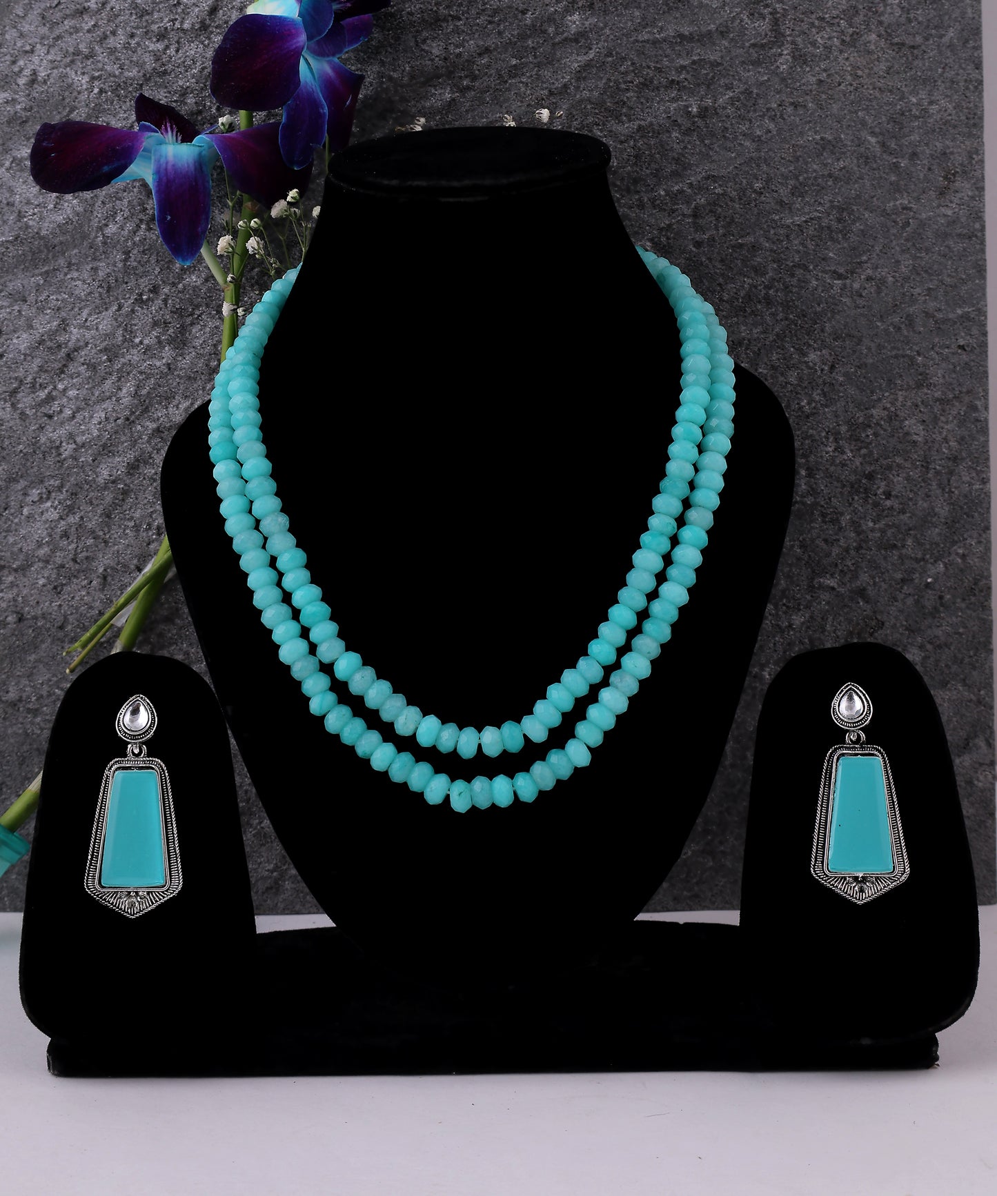 Ocean Charm Beaded Necklace