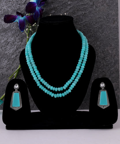 Ocean Charm Beaded Necklace