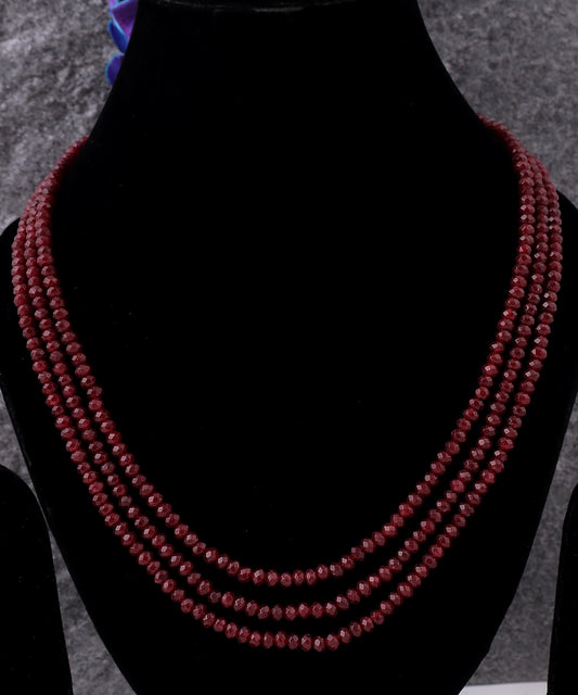 Kalliski Garnet Glow Beads