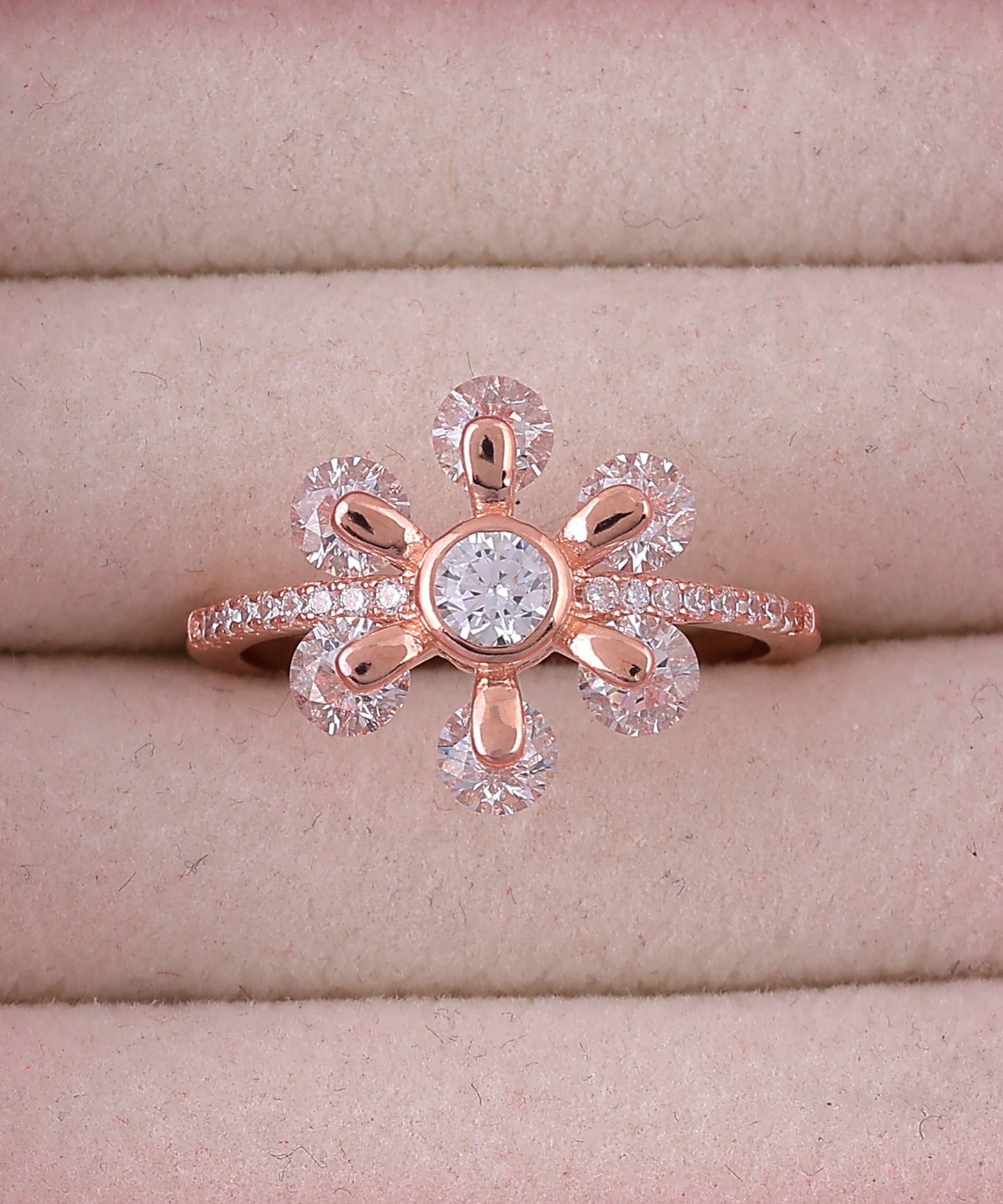 Floral Radiance Ring