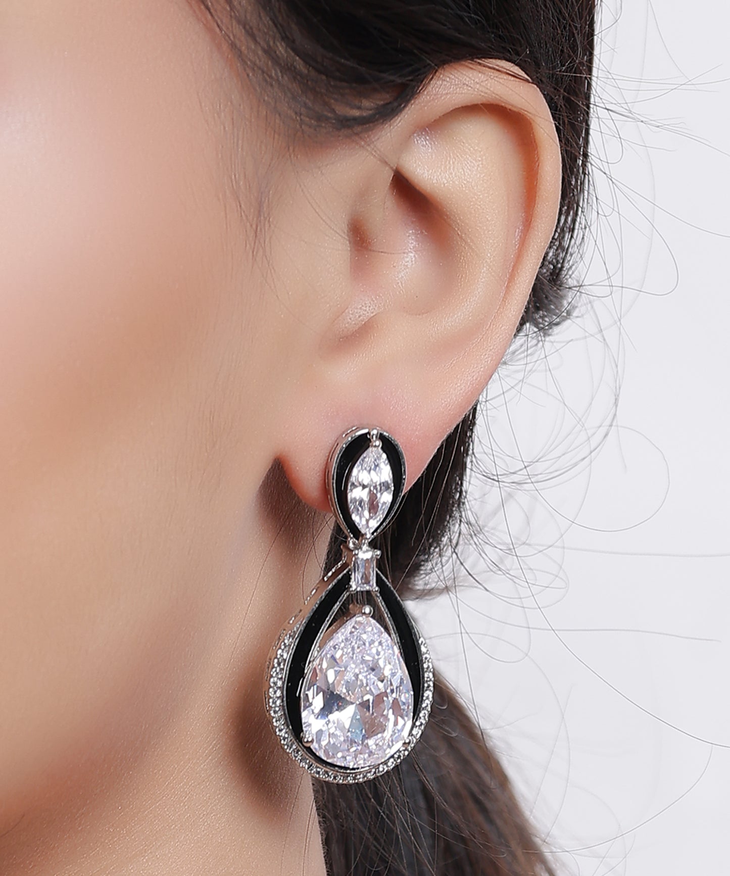 Moonlit Halo Earrings