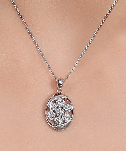Elegant Floral Pendant Set