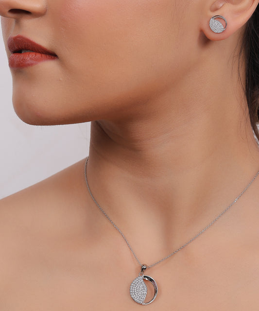 Crescent Pendant Set