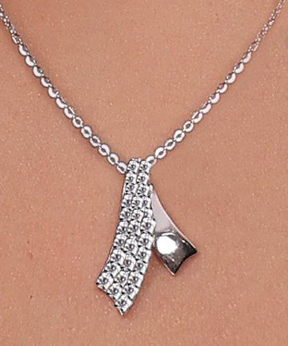Sparkling Bow Pendant