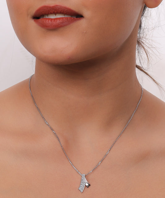 Sparkling Bow Pendant